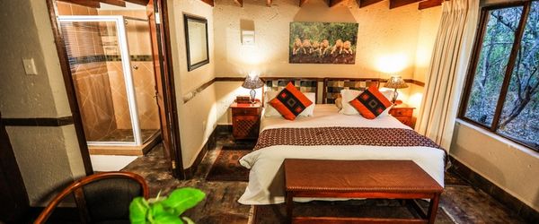 Grand Kruger Lodge & Spa Busch Chalet 4 Bett Zimmer