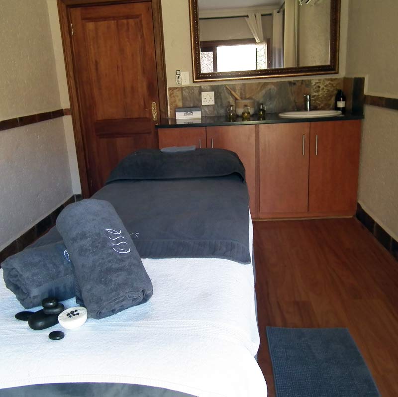 Spa-Massageraum im Grand Kruger Lodge & Spa